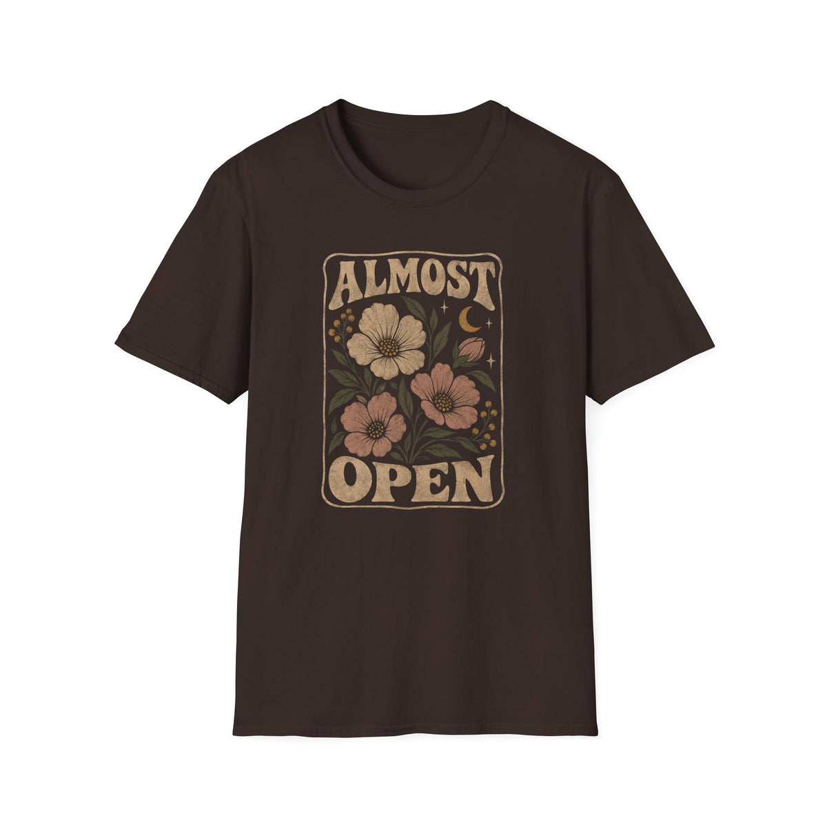 Almost Open T-Shirt TE43