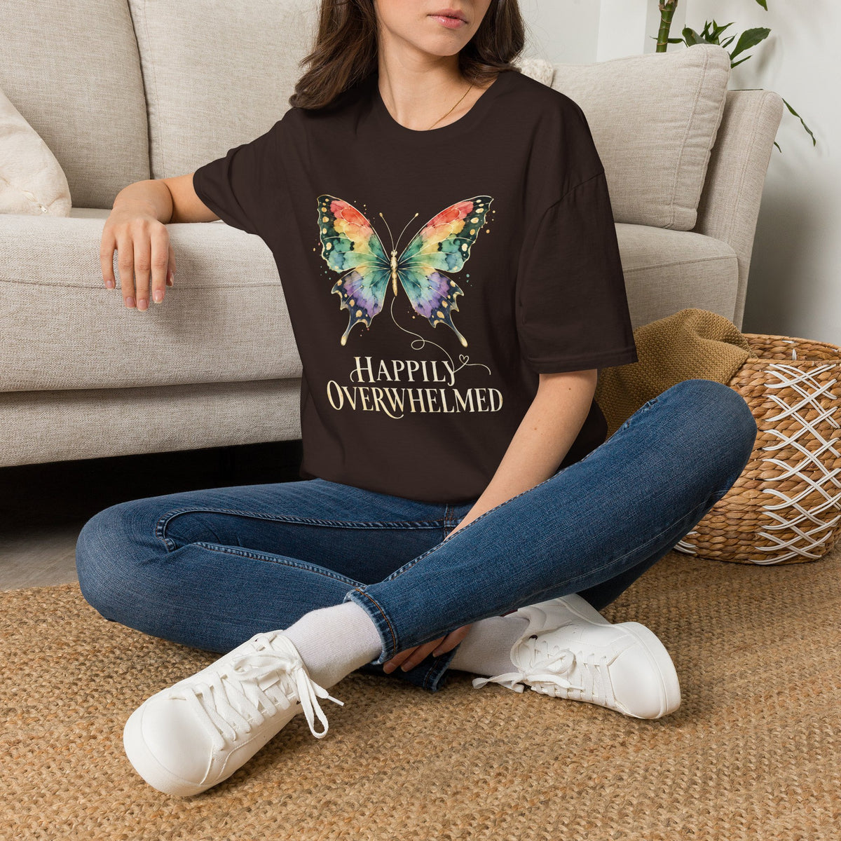 Happily Overwhelmed T-Shirt TE69