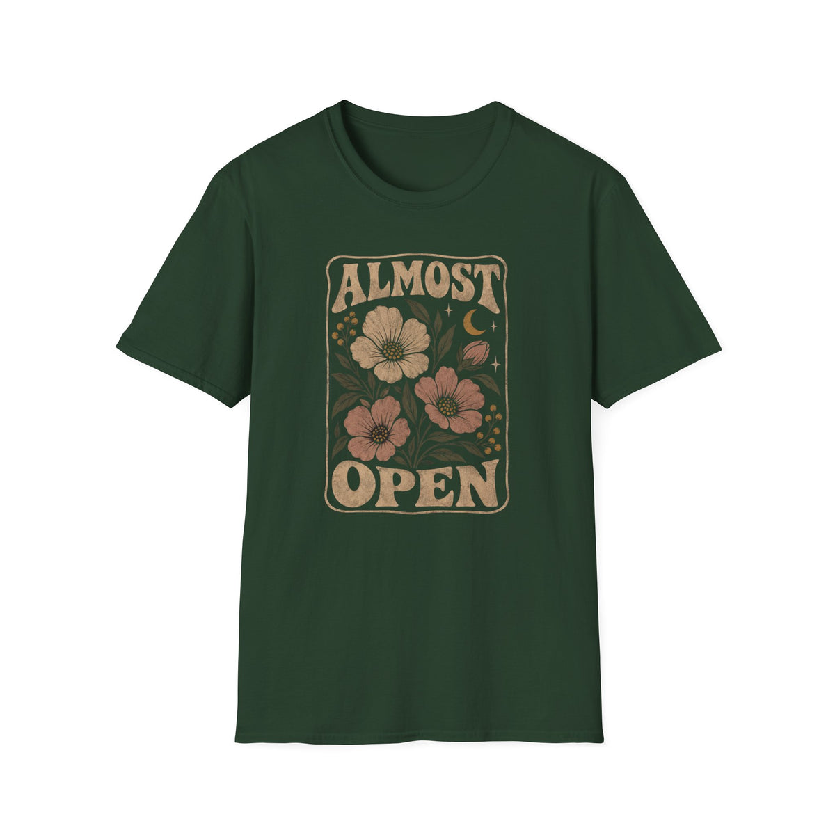 Almost Open T-Shirt TE43