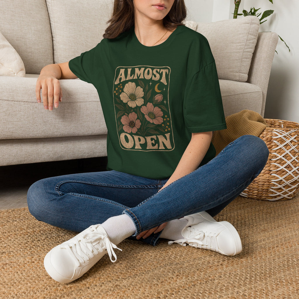 Almost Open T-Shirt TE43