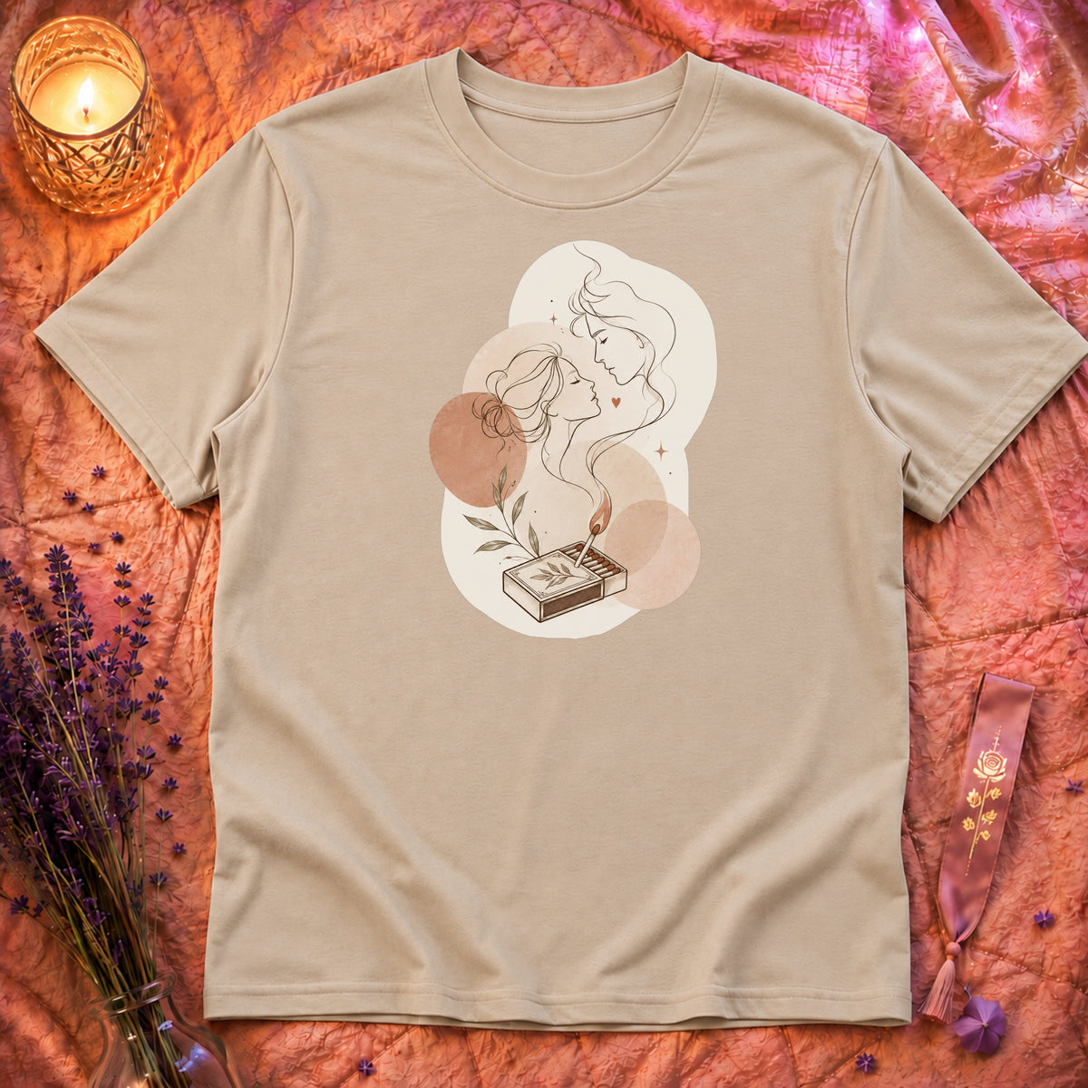 Sand Flatlay Mockup