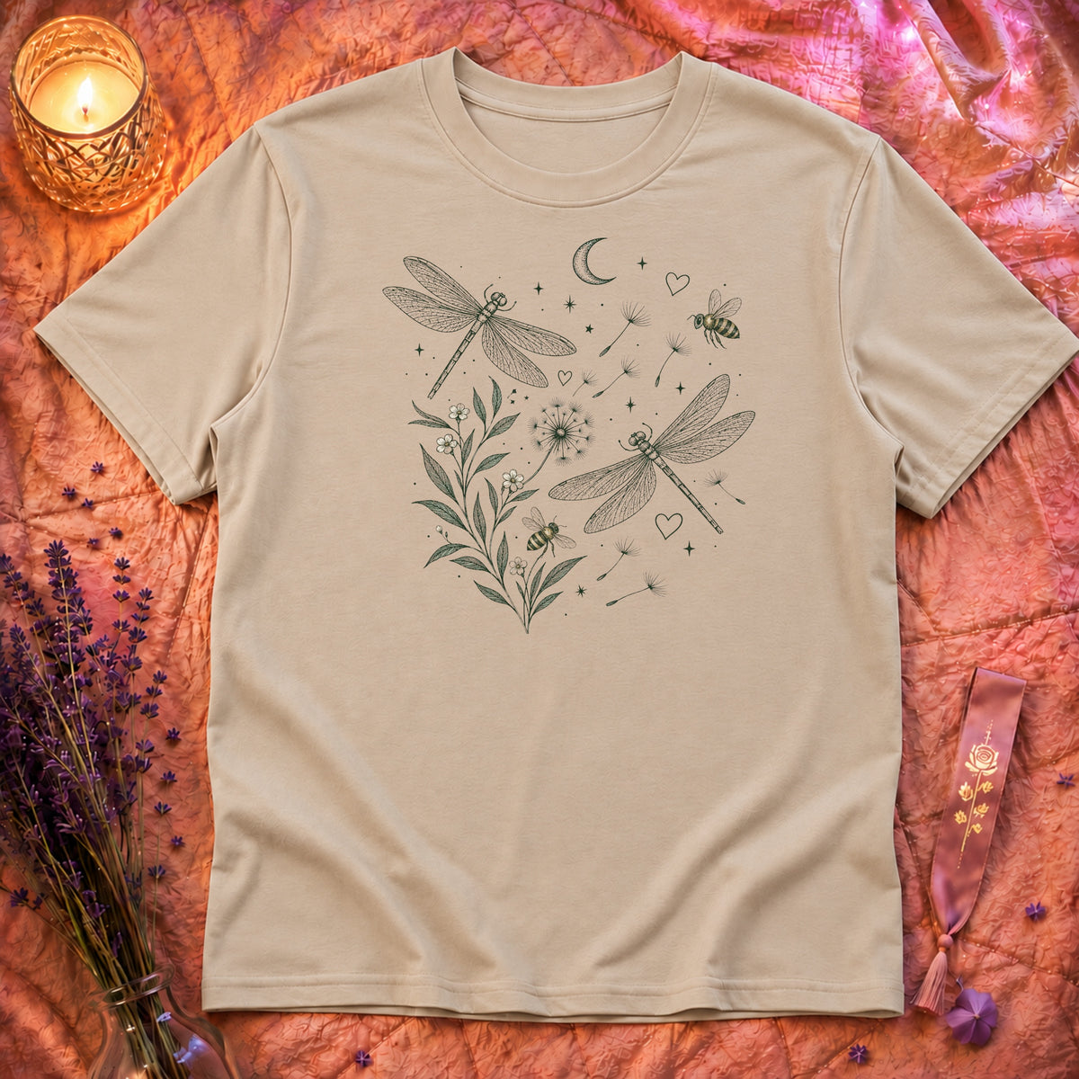 Sand Flatlay Mockup