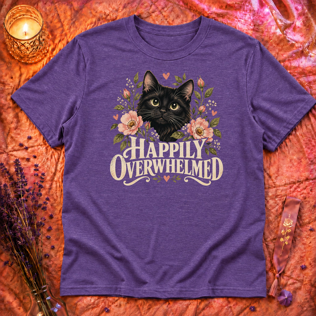 Heather Purple Flatlay Mockup