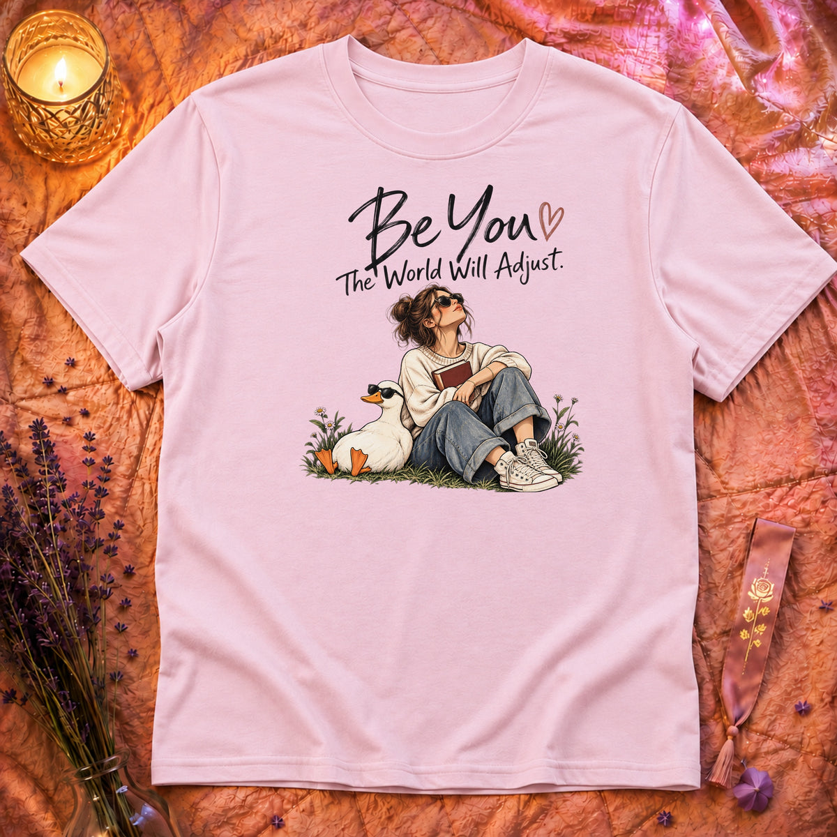 Light Pink Flatlay Mockup