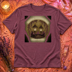 Heather Maroon Flatlay Mockup