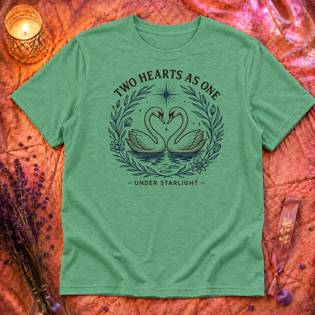 Heather Irish Green Flatlay Mockup
