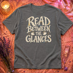 Between The Glances T-Shirt TG144 - Graphite Heather Flatlay