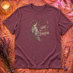 Slow Realization T-Shirt TG149 - Heather Maroon Flatlay