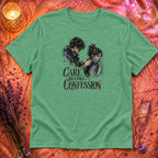 Care Before Confession T-Shirt TG150 - Heather Irish Green Flatlay
