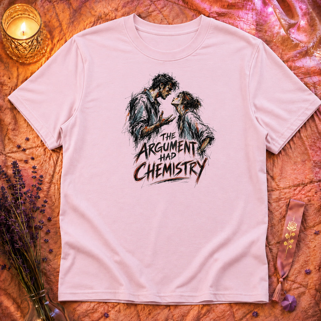 Argument Chemistry T-Shirt TG152 - Light Pink Flatlay