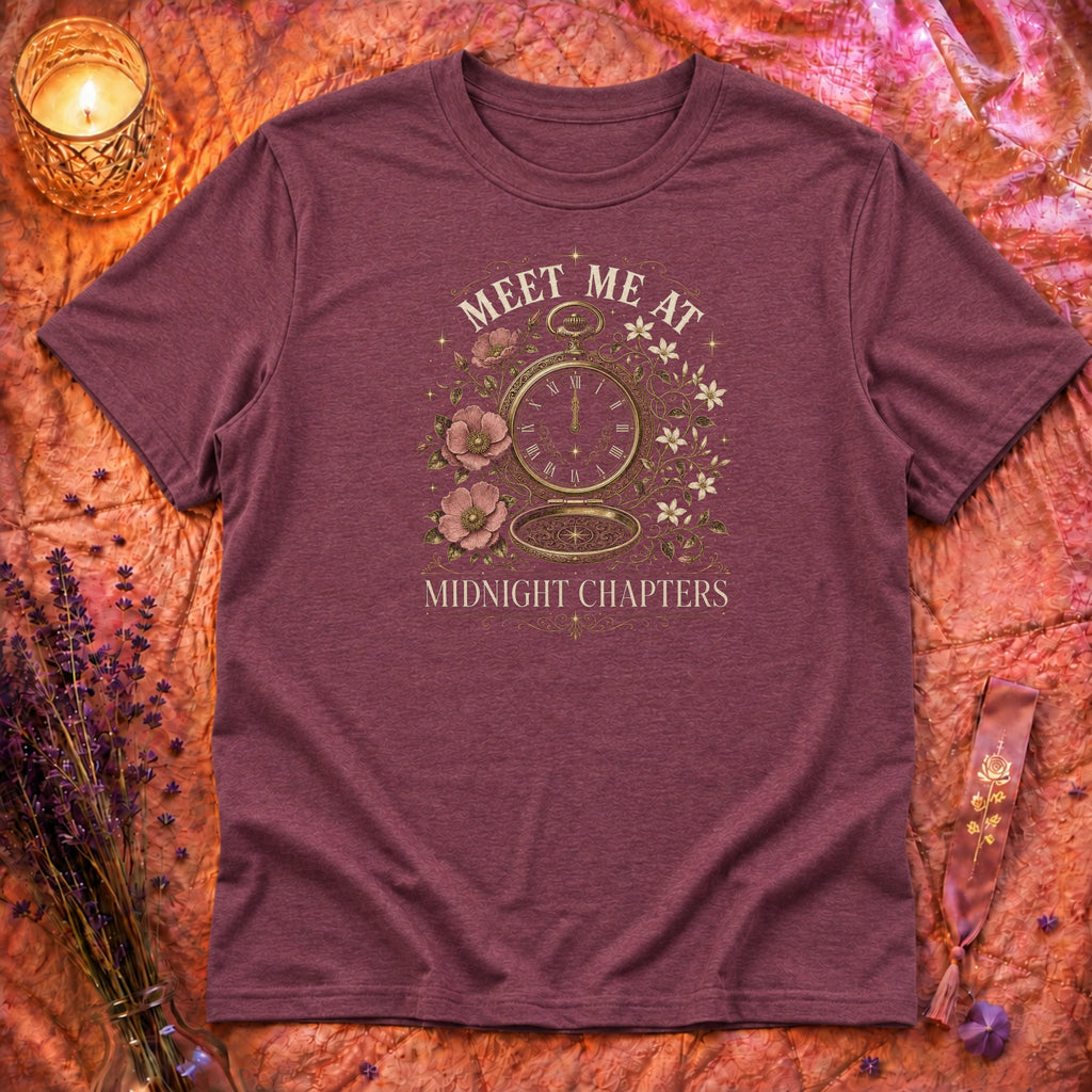 Heather Maroon Flatlay Mockup